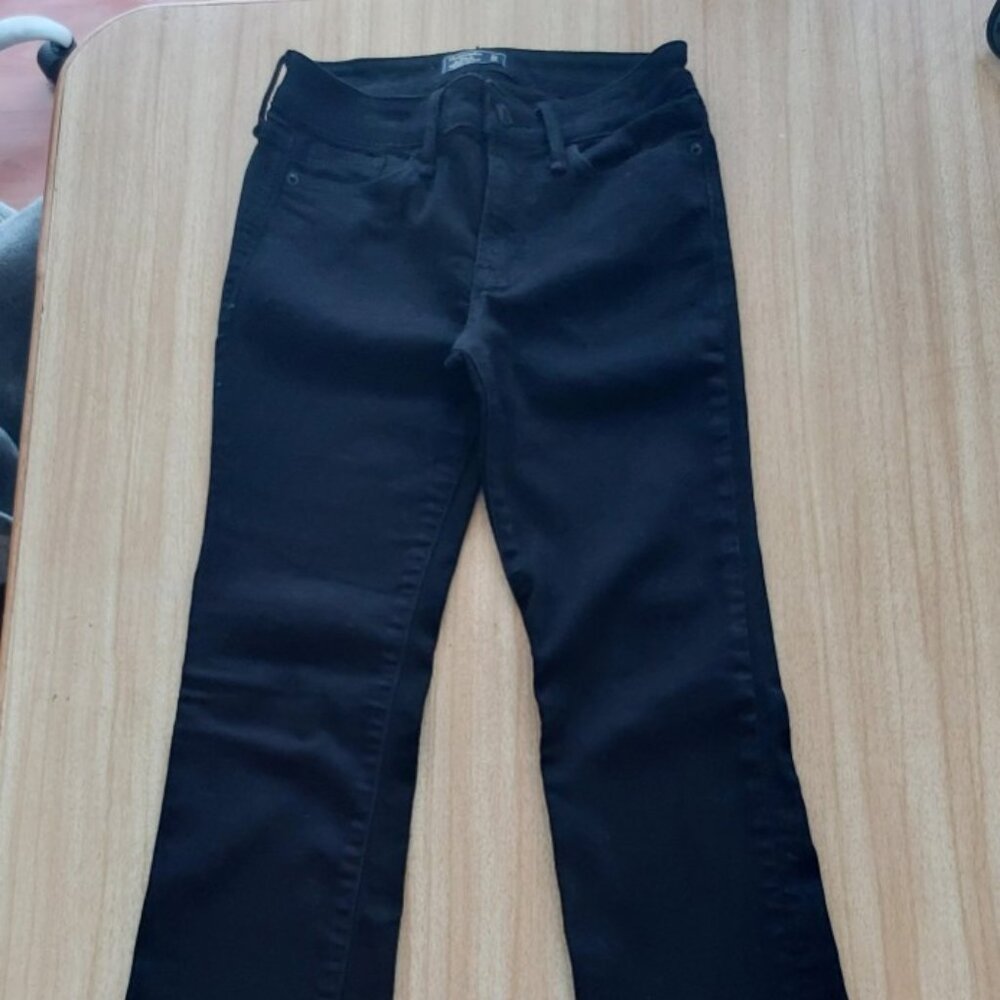 Abercrombie & Fitch Harper Low Rise Skinny Bootcut.
